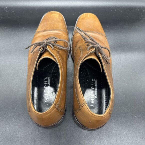 J. Murphy Johnston & Murphy Leather Mens Dress shoes Size 10.5M 59-11566 EUC - Picture 5 of 7